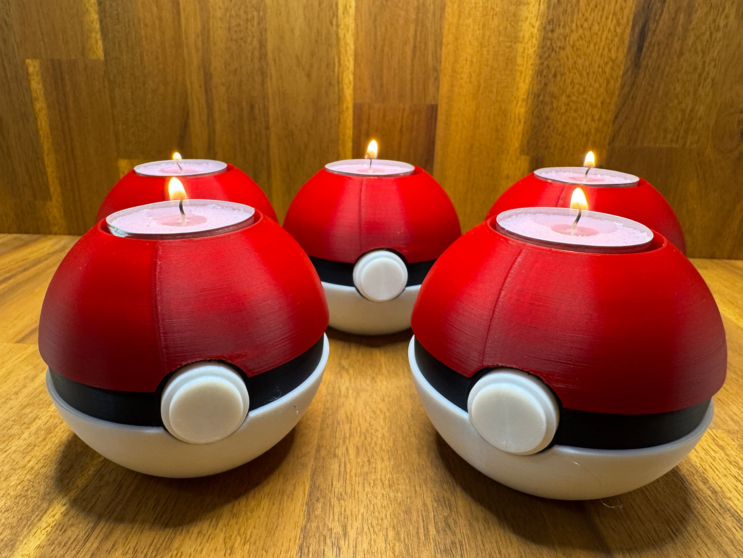 Mini PokeBall Candle Holder