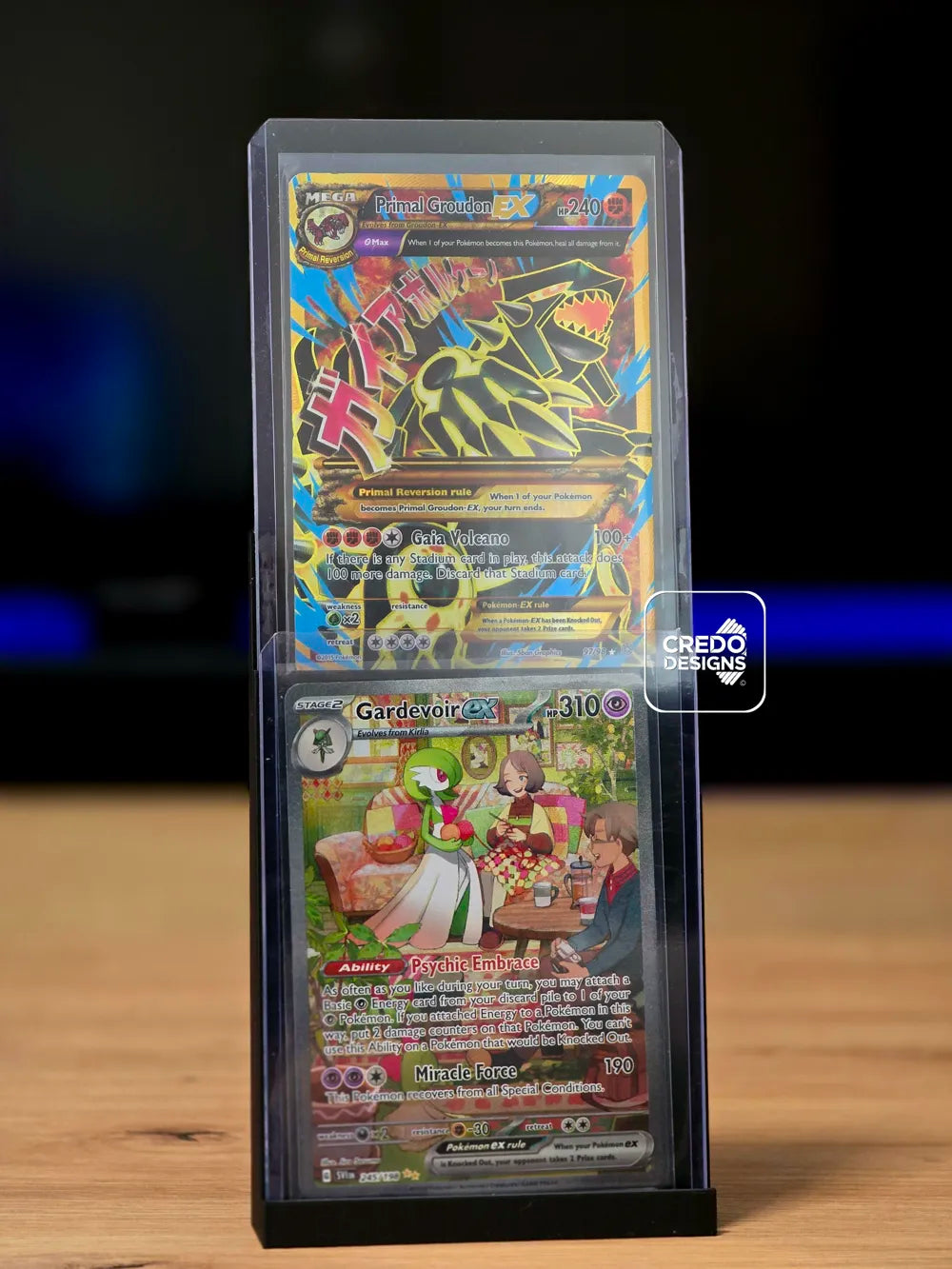 Pokémon Top Loader Display Stand