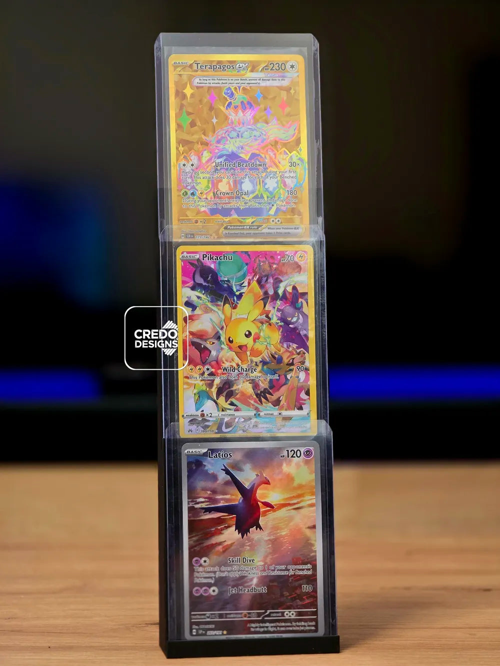 Pokémon Top Loader Display Stand