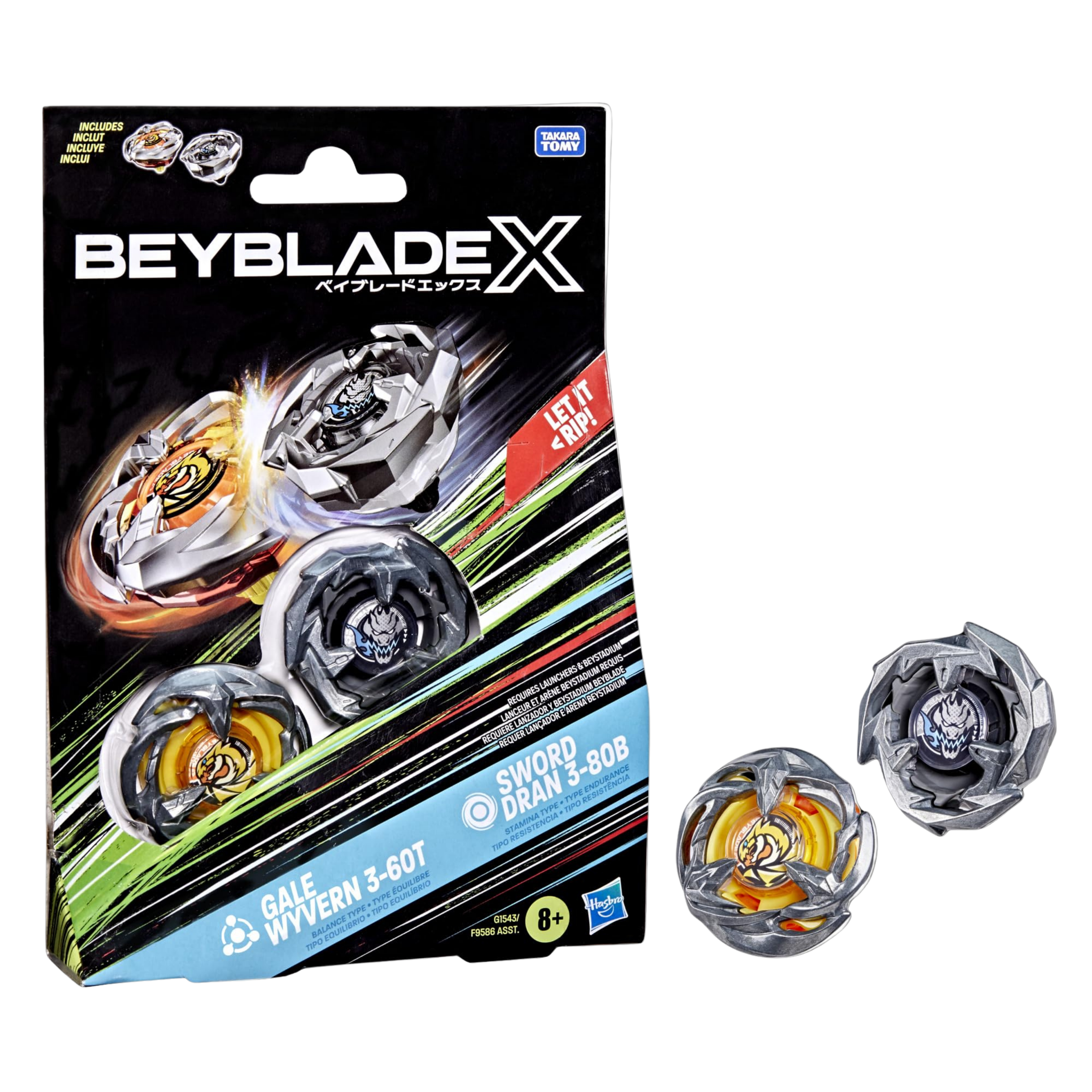 Gale Wyvern 3-60T / Sword Dran 3-80B Dual Pack (shipped by September 5th)