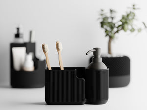 The Elegant Oval Organizer for Bathrooms