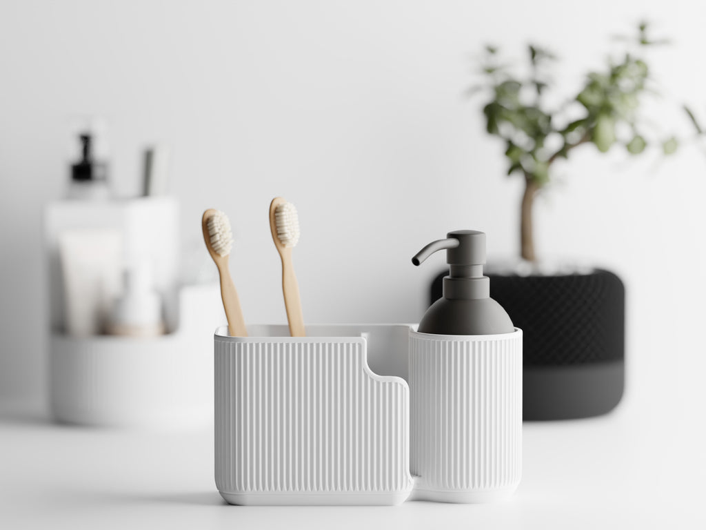 The Elegant Oval Organizer for Bathrooms