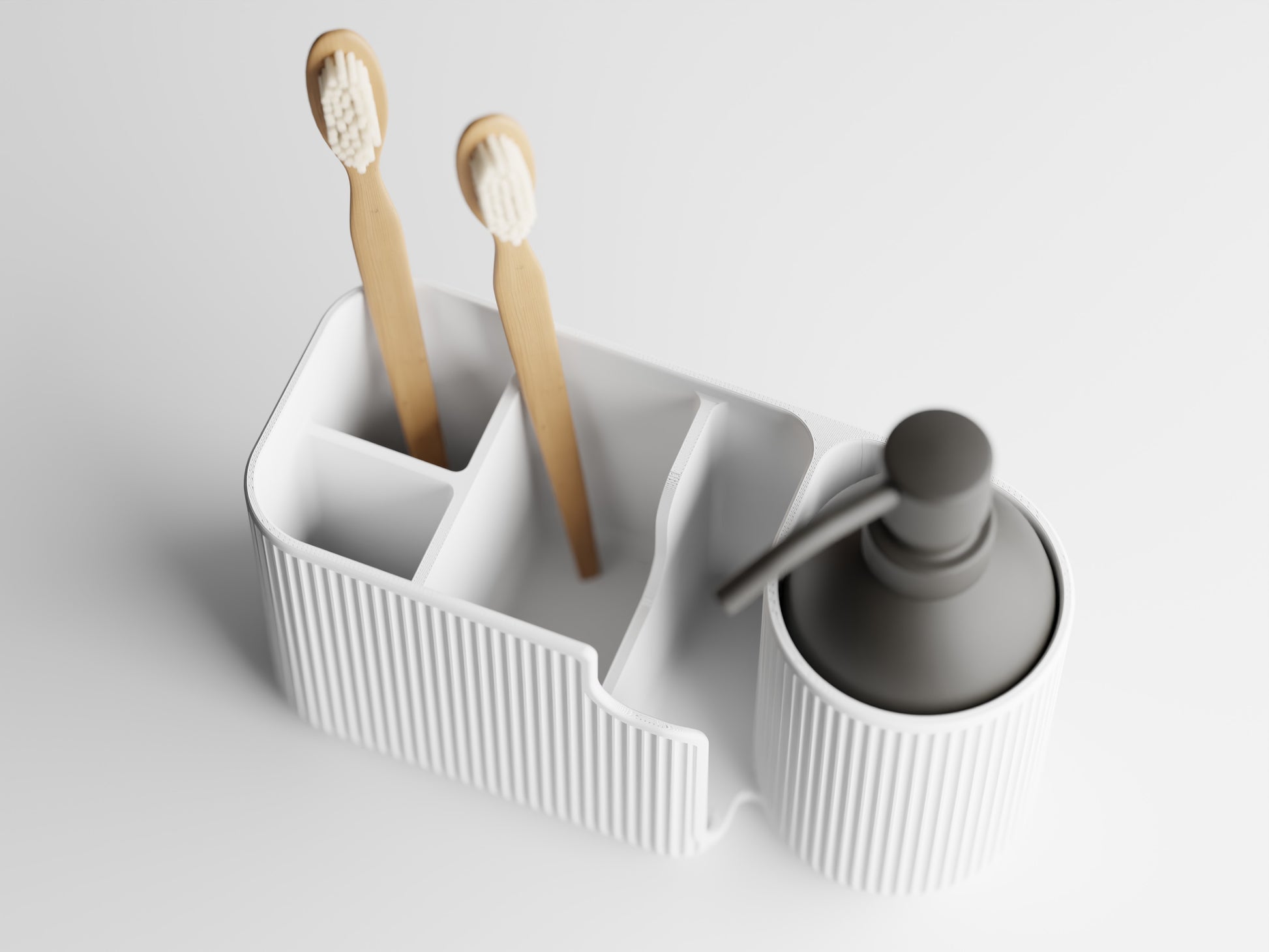 The Elegant Oval Organizer for Bathrooms