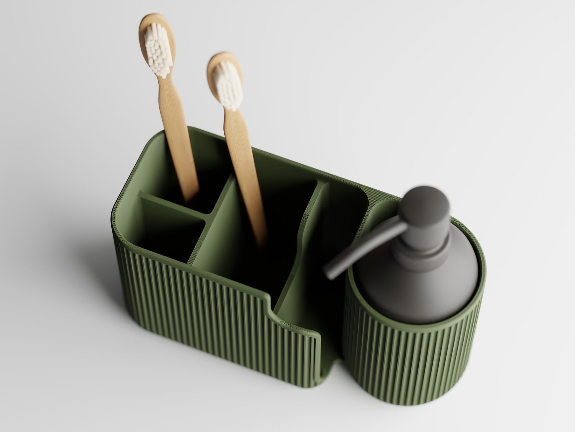 The Elegant Oval Organizer for Bathrooms