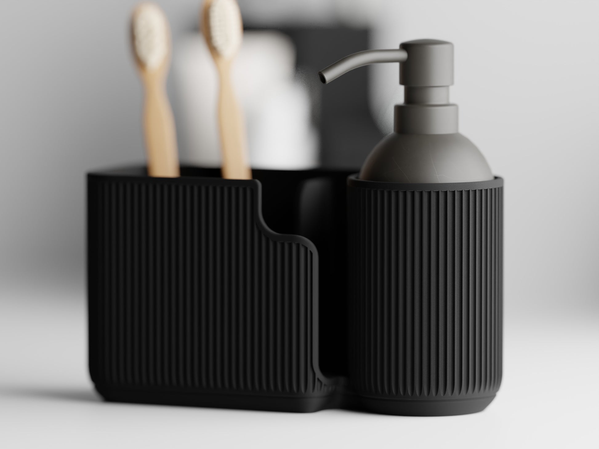 The Elegant Oval Organizer for Bathrooms