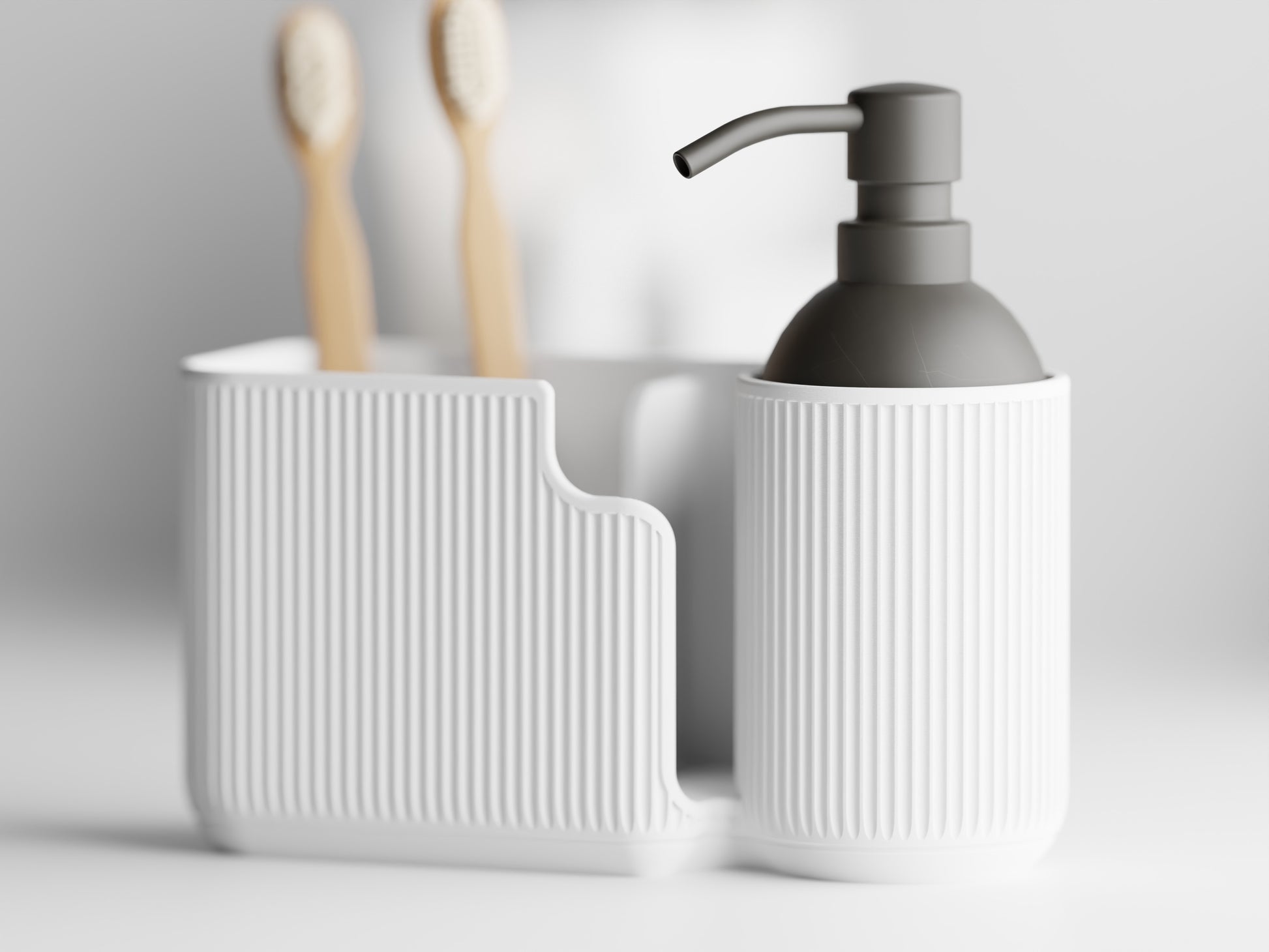 The Elegant Oval Organizer for Bathrooms