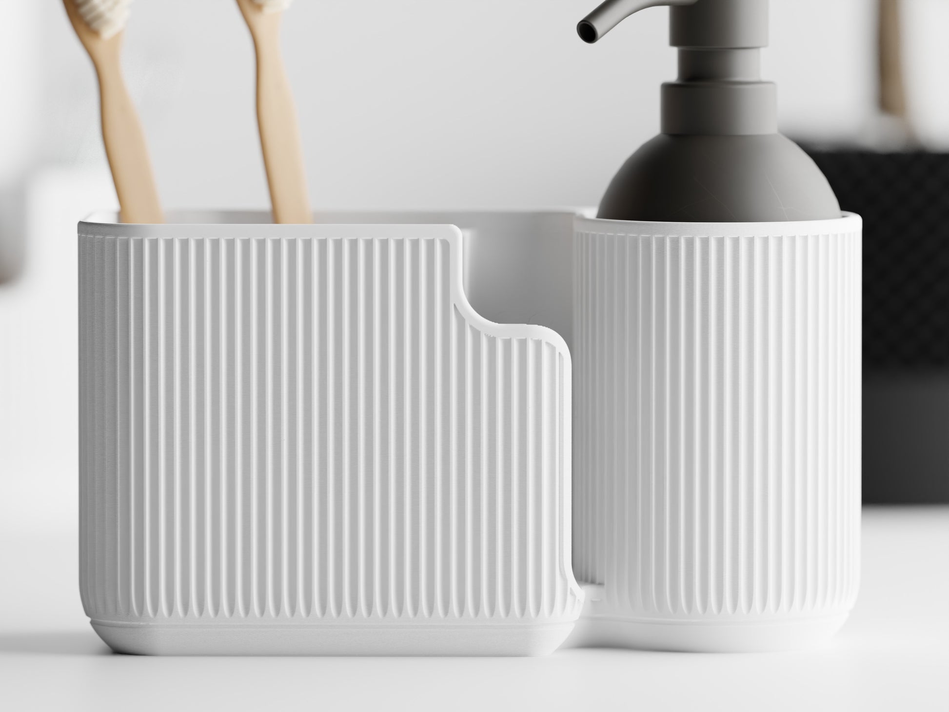 The Elegant Oval Organizer for Bathrooms