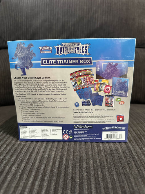 Battle Styles Elite Trainer Box
