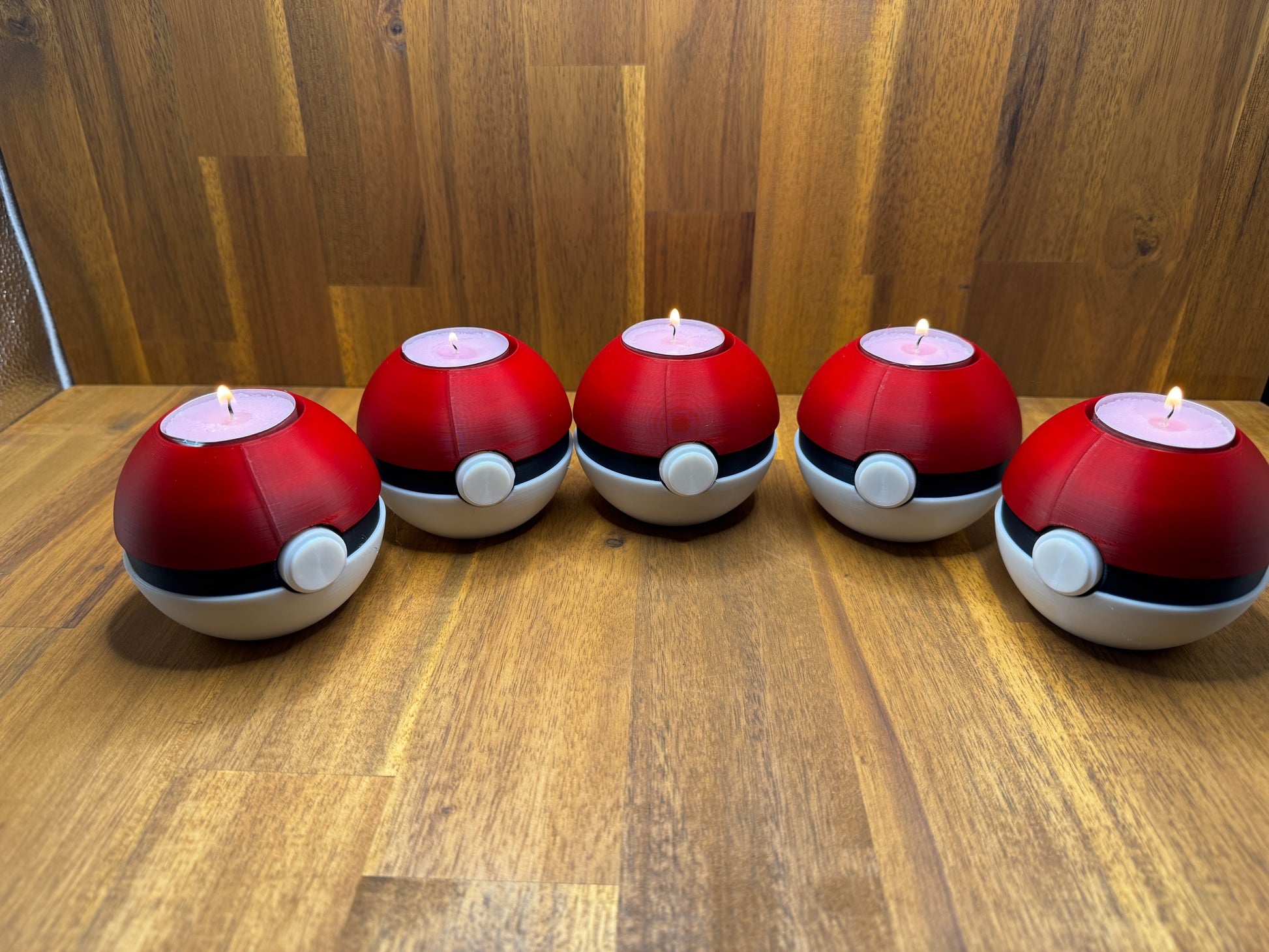 Mini PokeBall Candle Holder