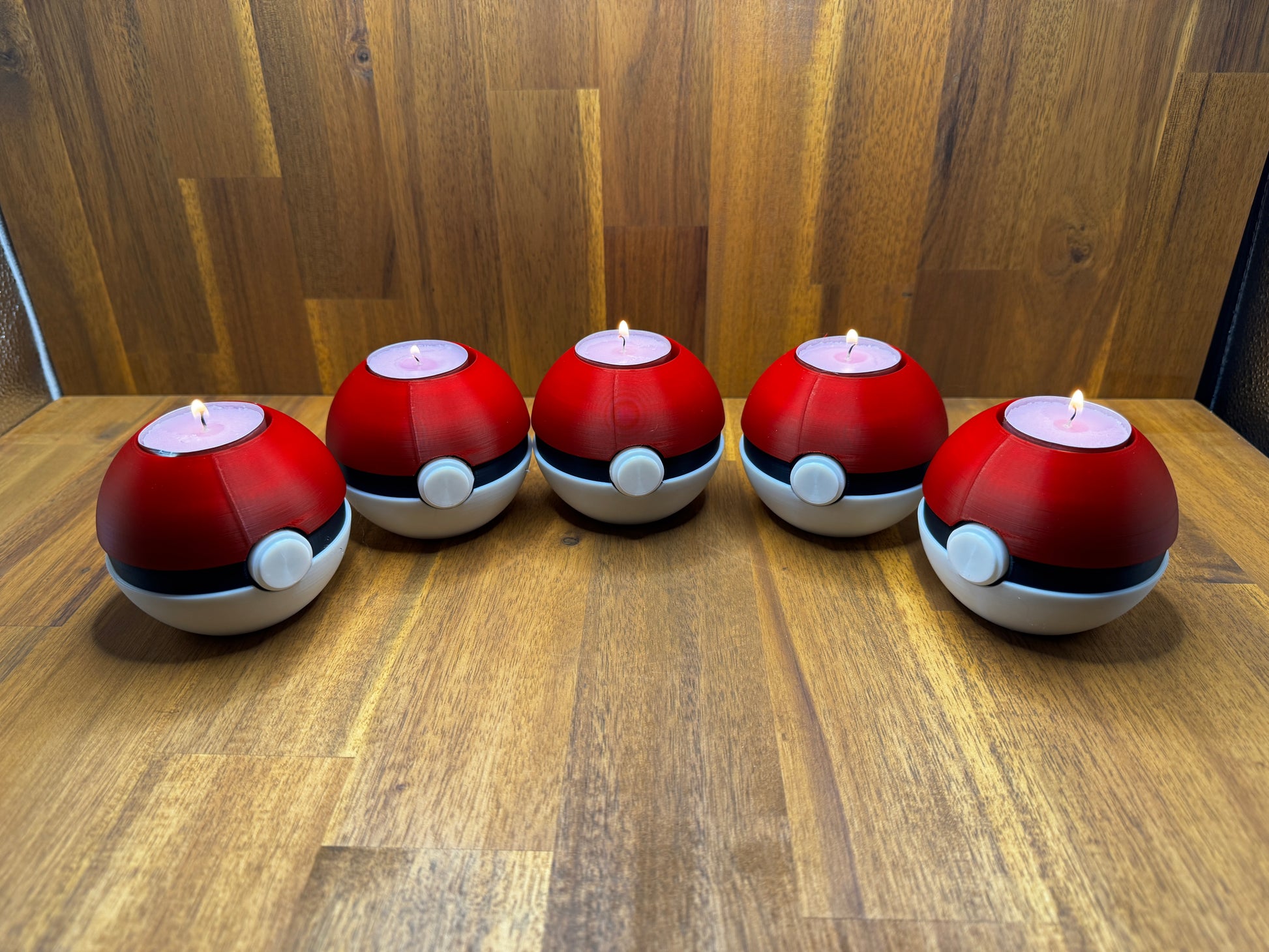Mini PokeBall Candle Holder