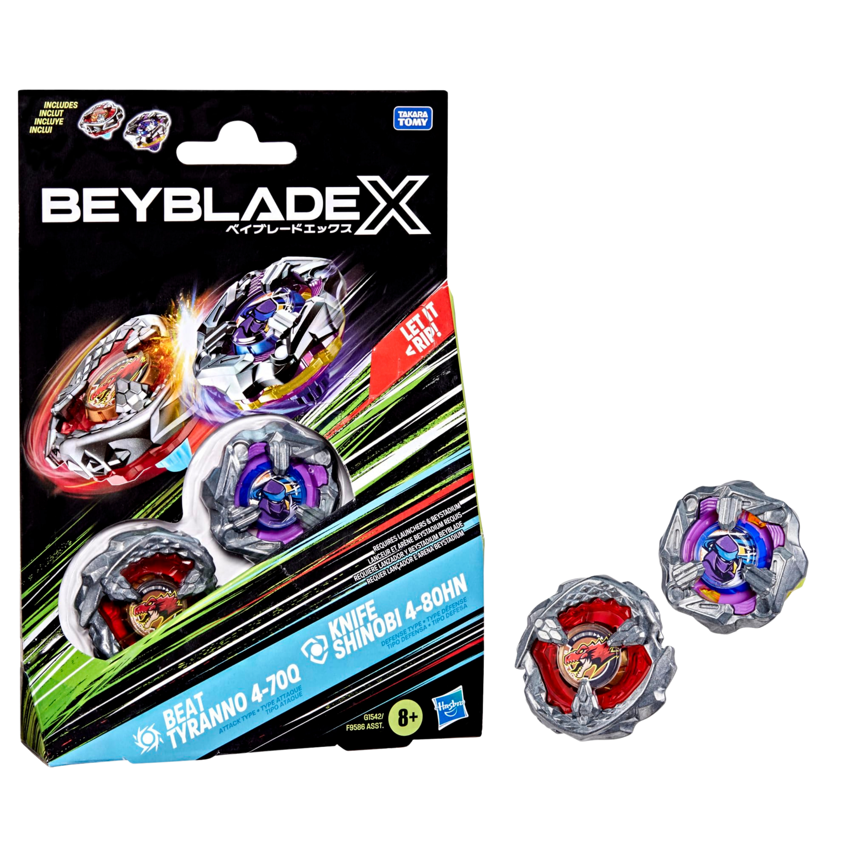 Beat Tyranno 4-70Q / Knife Shinobi 4-80H (shipped by September 5th)